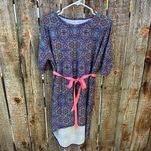 Lularoe tunic dress blouse short sleeve size small